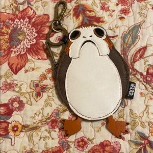 loungefly Star Wars porg coin purse. Lightly used.